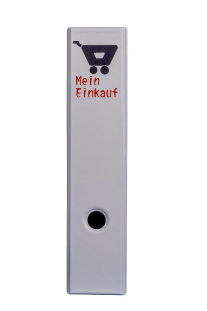 Mein Einkauf - A4 PVC-Ordner mit 2-ring Mechanik