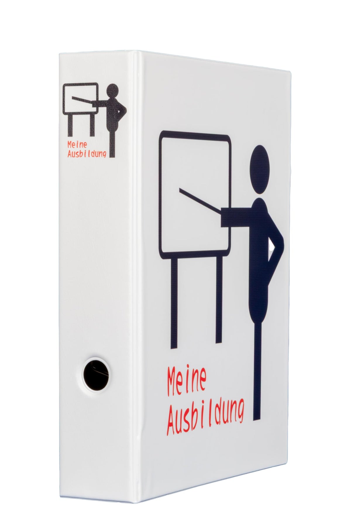 Meine Ausbildung  – Stabiler PVC Motivordner mit 2-Ring-Mechanik