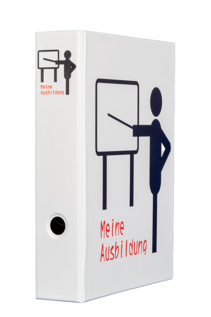 Meine Ausbildung  – Stabiler PVC Motivordner mit 2-Ring-Mechanik
