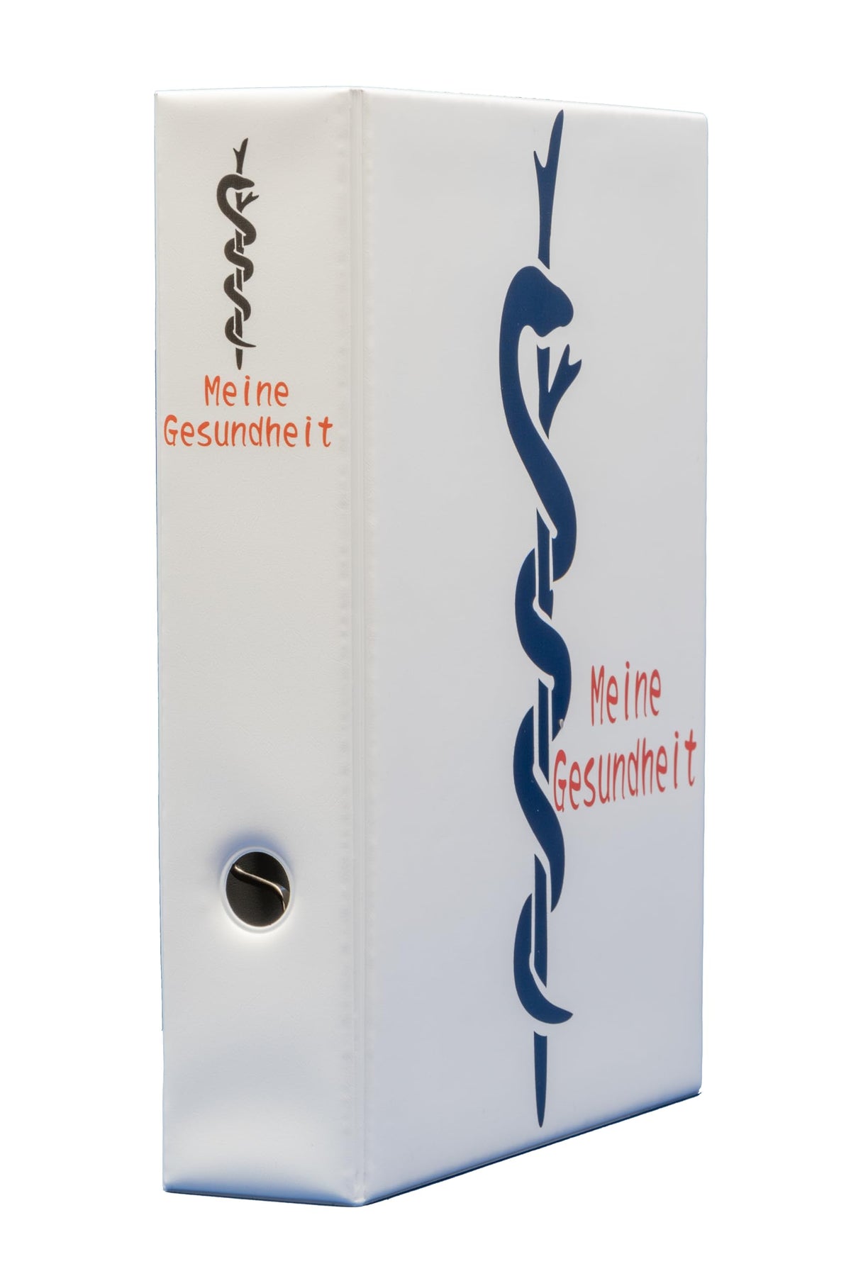 Meine Gesundheite PVC Motiv Ordner A4 mit 2-Ring-Mechanik