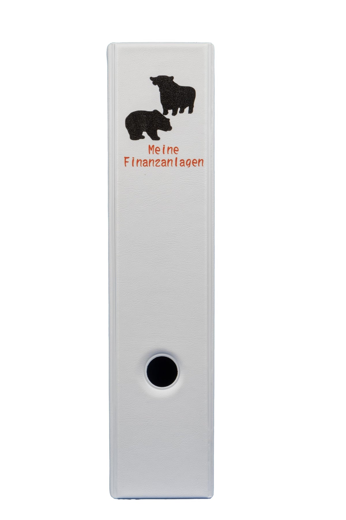 Meine Finanzanlagen – A4 PVC-Ordner mit 2-Ring-Mechanik