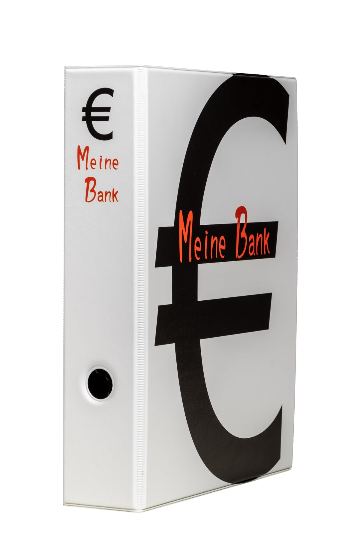 Meine Bank - A4 PVC-Ordner mit 2-Ring-Mechanik