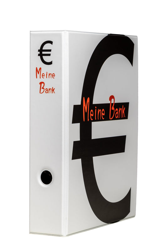 Meine Bank - A4 PVC-Ordner mit 2-Ring-Mechanik