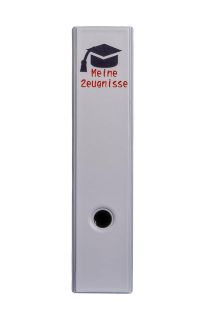 Meine Zeugnisse – A4 PVC-Motivordner mit 2-Ring-Mechanik