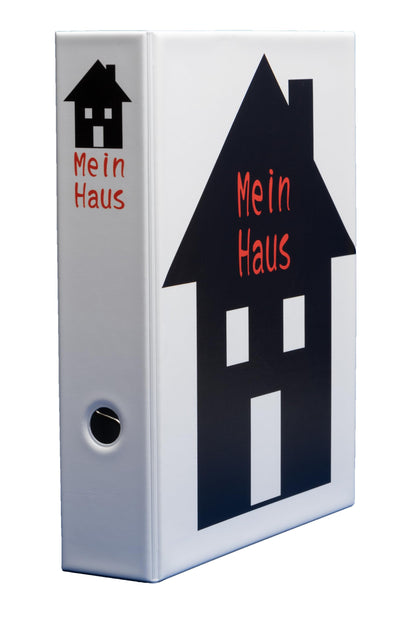 Mein Haus  – A4 PVC-Ordner mit 2-Ring-Mechanik
