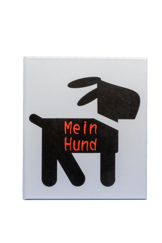 Mein Hund – A4 PVC-Motivordner mit 2-Ring-Mechanik