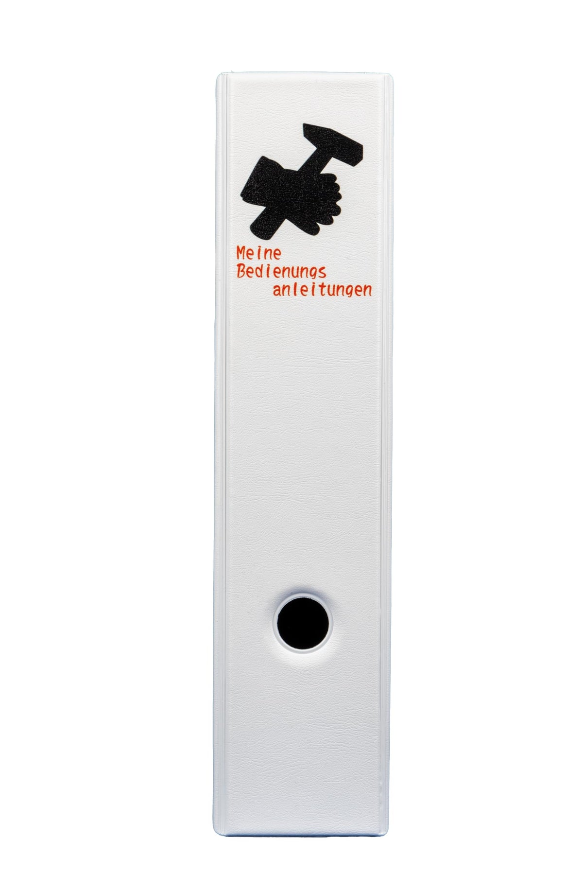 Meine Bedienungsanleitungen – A4 PVC-Ordner mit 2-Ring-Mechanik