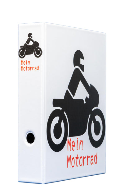 Mein Motorrad – A4 PVC-Ordner mit 2-Ring-Mechanik