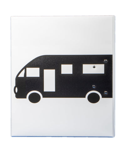 Mein Wohnmobil - PVC Motiv Ordner A4 mit 2-Ring-Mechanik