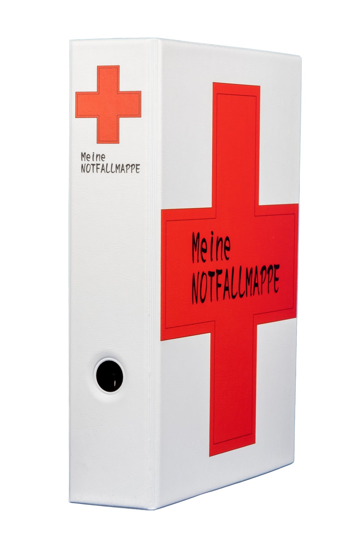 Meine Notfallmappe - A4 PVC-Ordner mit 2-ring Mechanik