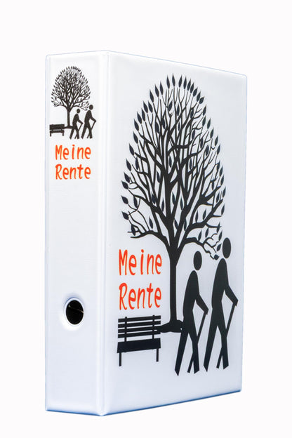 Meine Rente – A4 PVC-Motivrdner mit 2-Ring-Mechanik