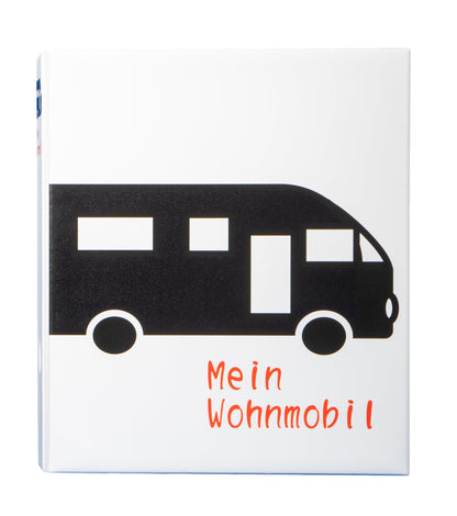 Mein Wohnmobil - PVC Motiv Ordner A4 mit 2-Ring-Mechanik
