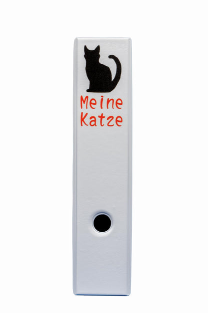 Meine Katze -  A4 PVC Motivordner mit 2-ring Mechanik