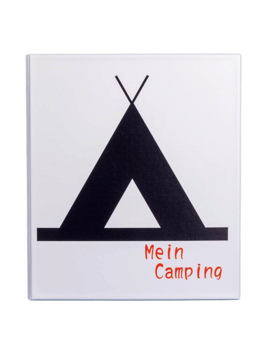 Mein Camping - PVC Motivordner A4 mit 2-Ring-Mechanik