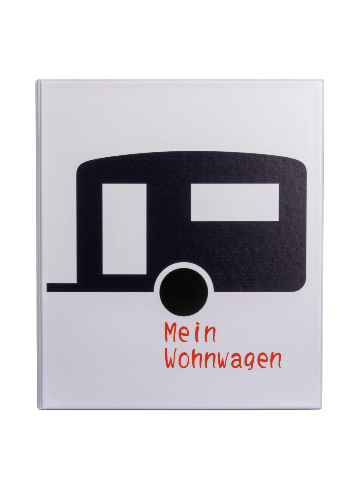 Mein Wohnwagen  – A4 PVC Motivordner mit 2-Ring-Mechanik