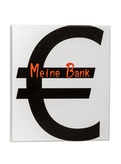 Meine Bank - A4 PVC-Ordner mit 2-Ring-Mechanik