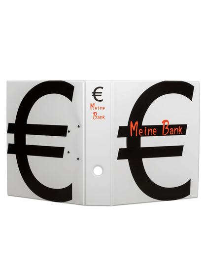 Meine Bank - A4 PVC-Ordner mit 2-Ring-Mechanik