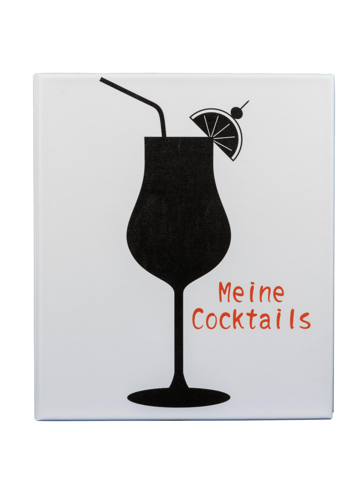 Meine Cocktails - PVC Ordner mit 2-ring Mechanik