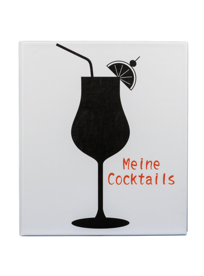 Meine Cocktails - PVC Ordner mit 2-ring Mechanik