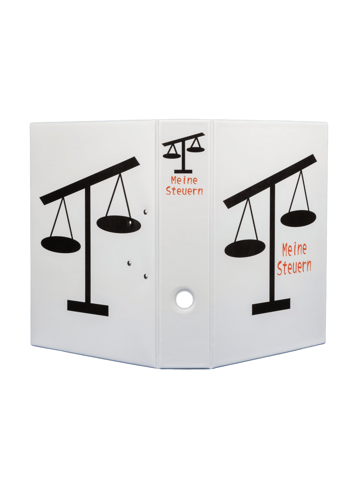 Meine Steuern – PVC-Ordner mit 2-Ring-Mechanik
