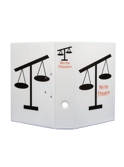 Meine Steuern – PVC-Ordner mit 2-Ring-Mechanik