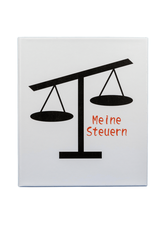Meine Steuern – PVC-Ordner mit 2-Ring-Mechanik