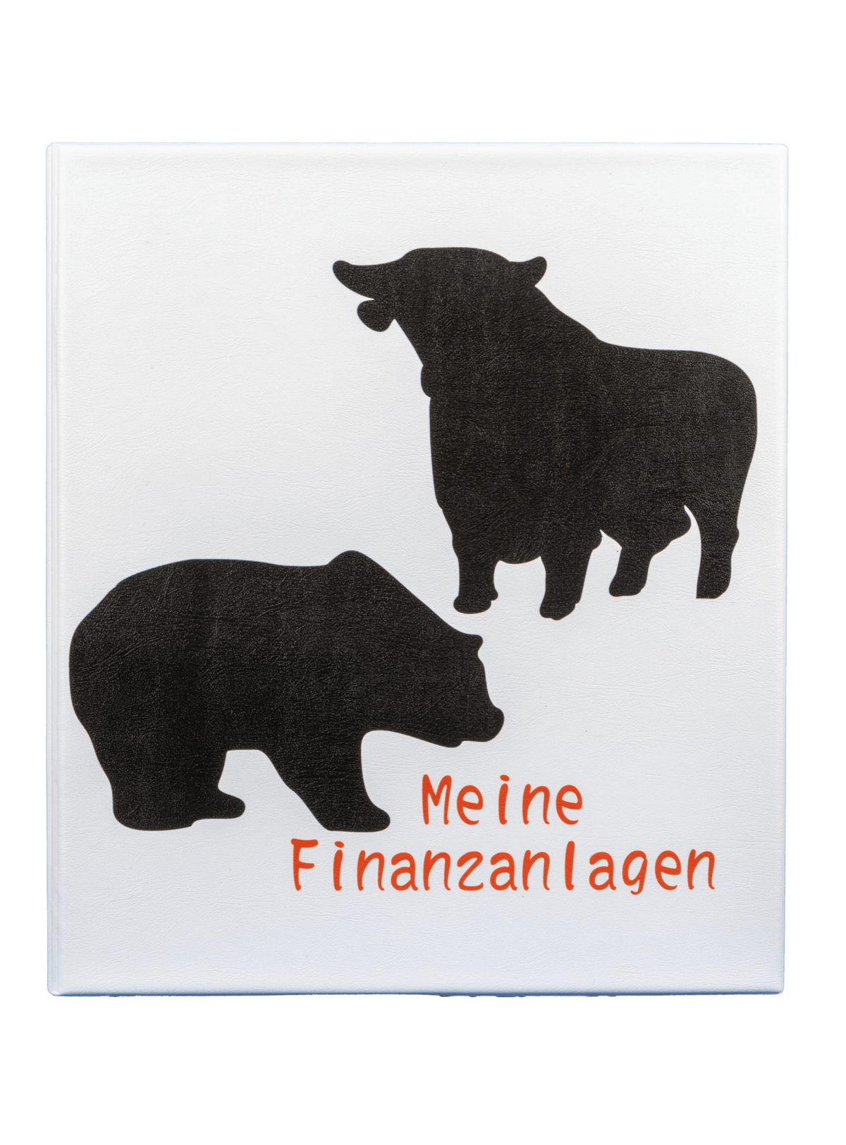 Meine Finanzanlagen – A4 PVC-Ordner mit 2-Ring-Mechanik