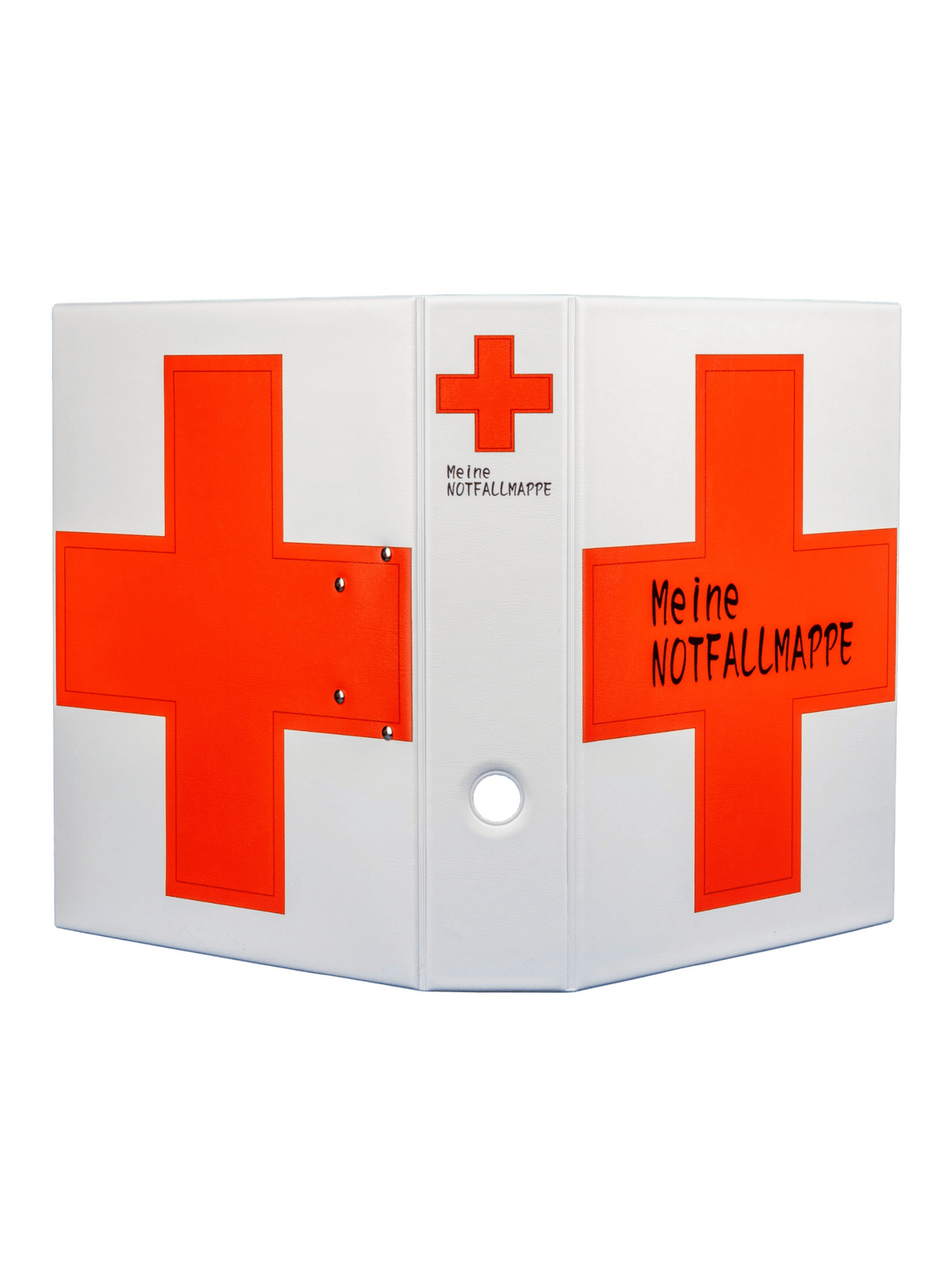 Meine Notfallmappe - A4 PVC-Ordner mit 2-ring Mechanik