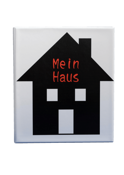 Mein Haus  – A4 PVC-Ordner mit 2-Ring-Mechanik