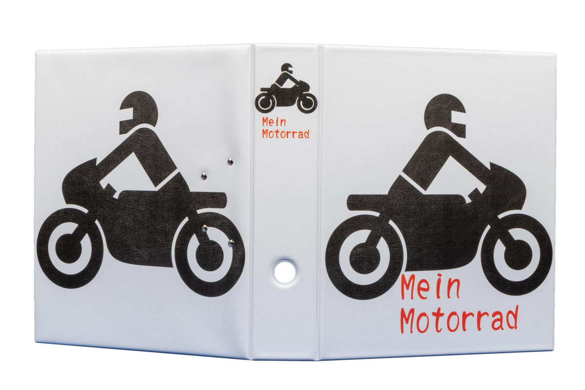 Mein Motorrad – A4 PVC-Ordner mit 2-Ring-Mechanik
