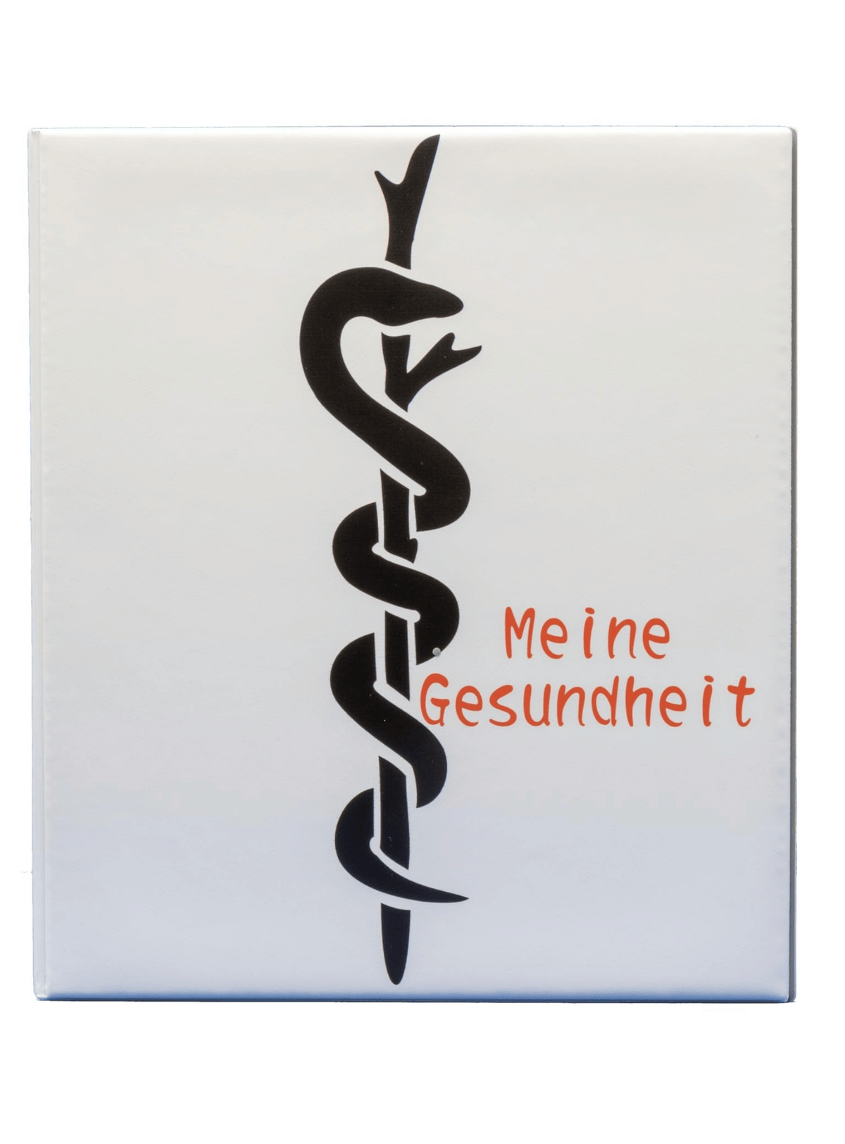 Meine Gesundheite PVC Motiv Ordner A4 mit 2-Ring-Mechanik