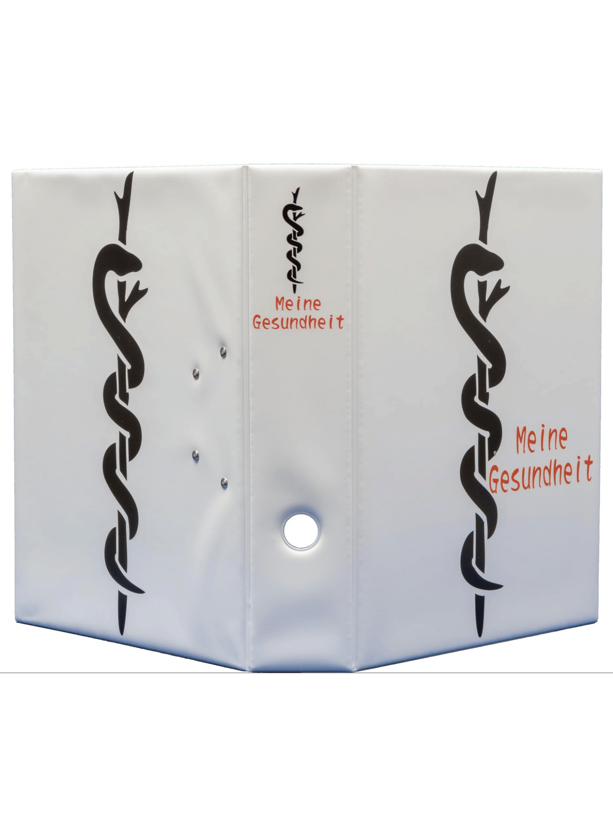 Meine Gesundheite PVC Motiv Ordner A4 mit 2-Ring-Mechanik